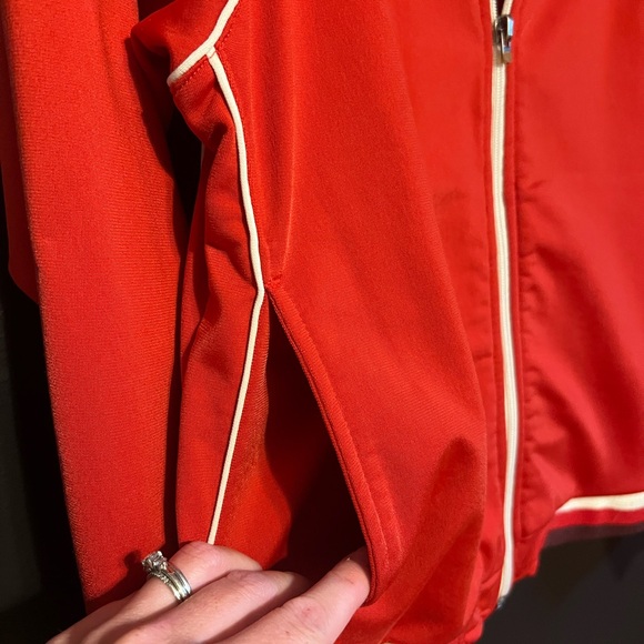 Puma Red Jacket with White Accents - Picture 5 of 16